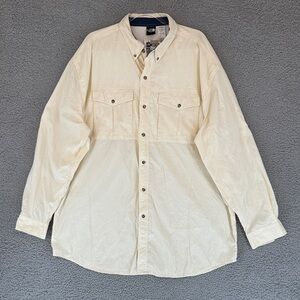 The North Face Lambswool Men's XXL-TTG Tekware ventilated long sleeve Shirt